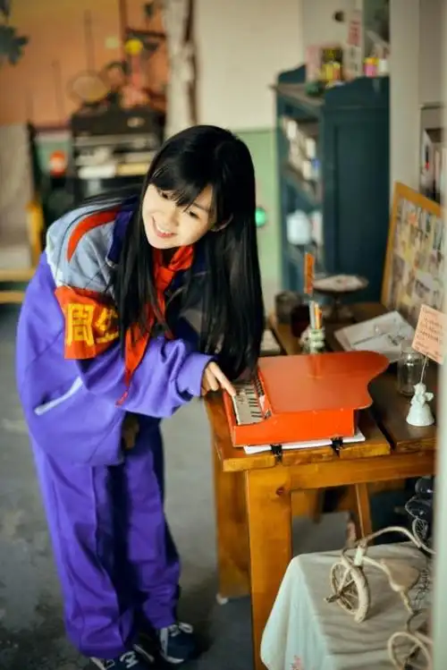 宋伊人写真图片三北影最美校服女神宋伊人图片