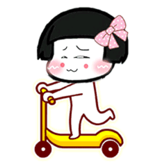 一个玩滑板喽_滑板_一个表情