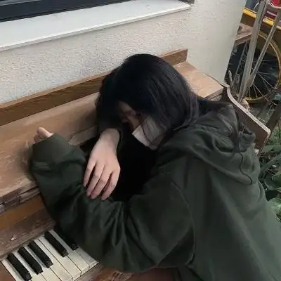 小众微丧系女头高清有意境的小众头像女丧系图片