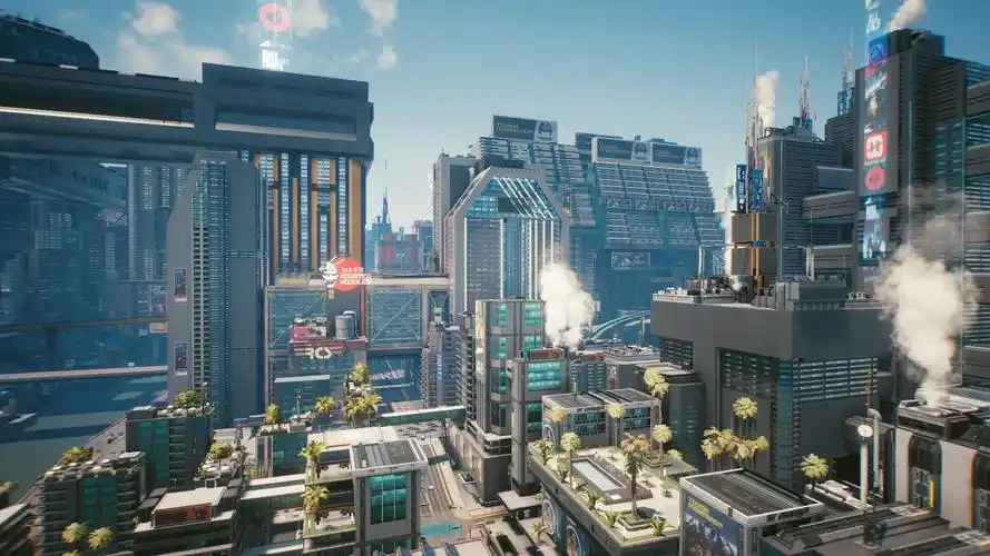 赛博朋克世界的白天什么样子