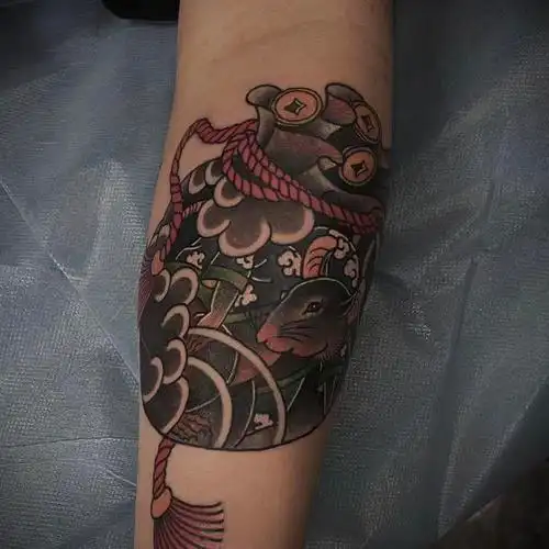 "福袋"一枚_纹身吧社区 - 纹身大咖