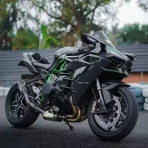 二手川崎h2r跑车400cc双缸水冷地平线重机车公路赛趴赛摩托车整车