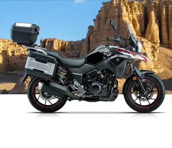 豪爵铃木dl250-a abs标准版 国四 三箱拉力版摩托车