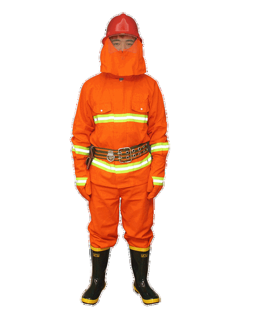 02式97消防服套装防火服5五件套森林战斗14款消防员3c认证 02款消防服