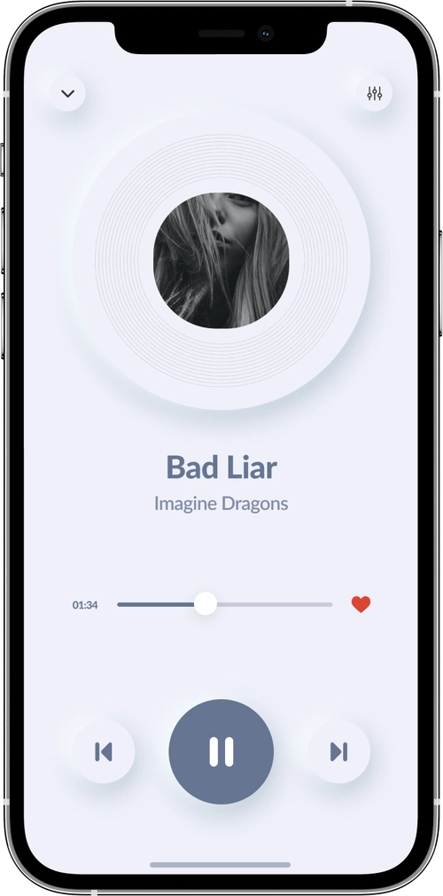 基于neumorphic设计模式和mvvm体系结构实现超酷音乐播放器教程含源码