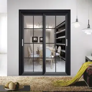 阳台推拉门双层玻璃厨房推拉门钢化玻璃 span class=h>铝 /span>镁