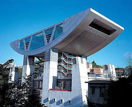 香港太平山顶的凌霄阁