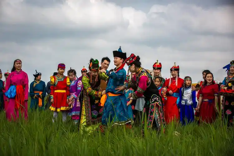 草原蒙古族婚礼