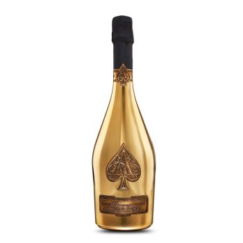 黑桃a香槟armand de brignac法国进口洋酒  会所夜店 黄金版香槟750ml