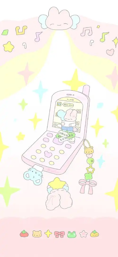 32373037347415 清新可爱卡通锁屏壁纸