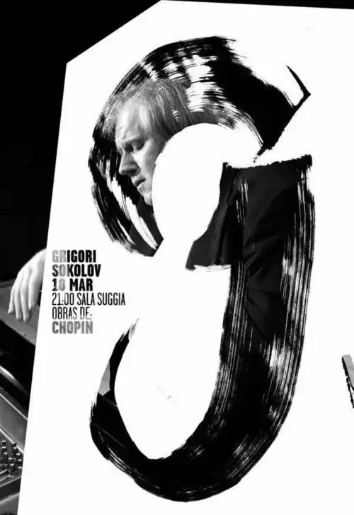 一组黑白色系海报设计欣赏