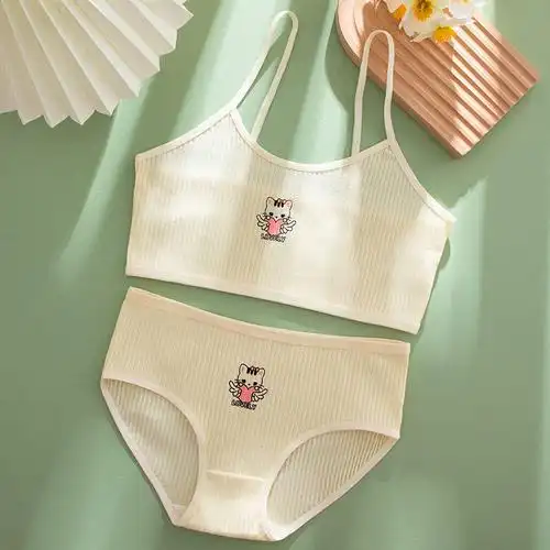 小学生少女中大儿童2/3条 四季透气裤女童莫代尔内裤打底短裤小女孩