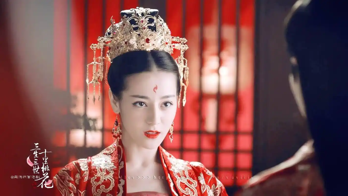 三生三世十里桃花凤九的嫁衣图片三生三世十里桃花迪丽热巴古装美女