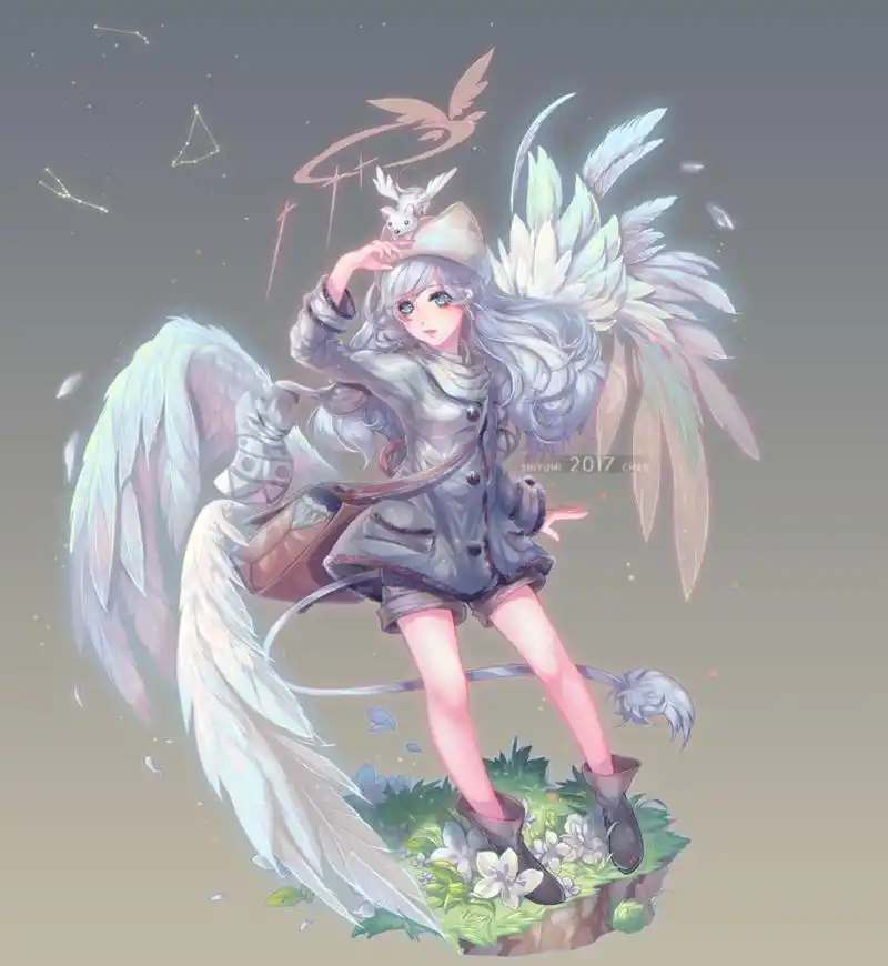 带翅膀的就是天使?这些二次元人物你喜欢吗