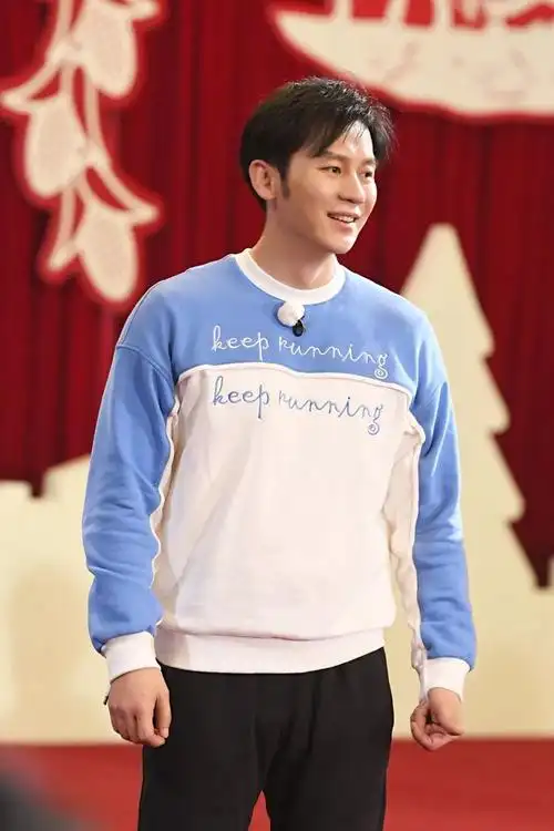 李晨《奔跑吧》录制