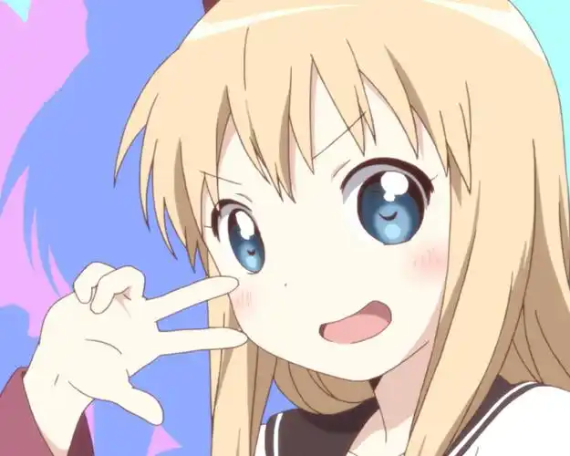 有一个黄头发蓝眼睛的萌妹子是那个动漫里的啊