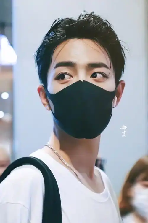 日常见肖战##向全世界安利肖战#肖战名场面之机场大背头一秒沦陷可狼