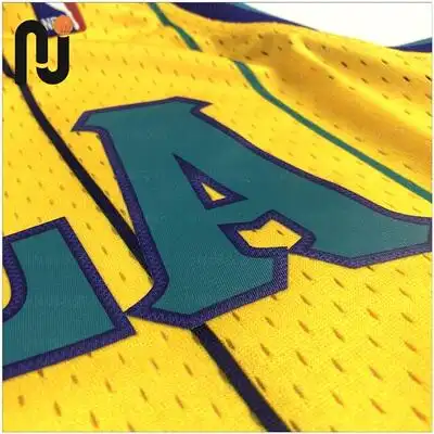 mitchellness保罗chrispaul黄蜂球迷球衣热贴篮球服 原价680元 现价