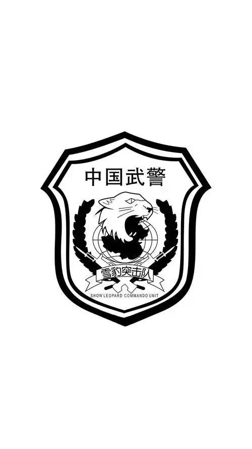 武警标志简笔画