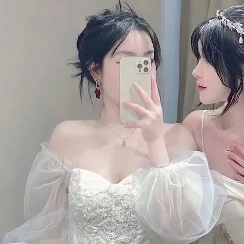 婚纱闺蜜头像