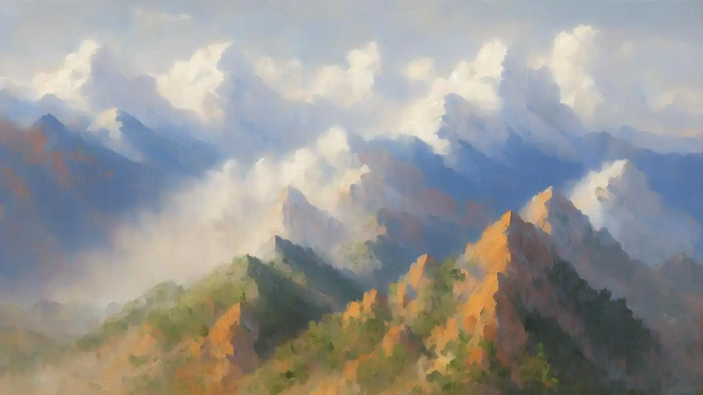 无论是做手机壁纸还是电脑桌面,都能让心情瞬间美丽起来～你喜欢油画