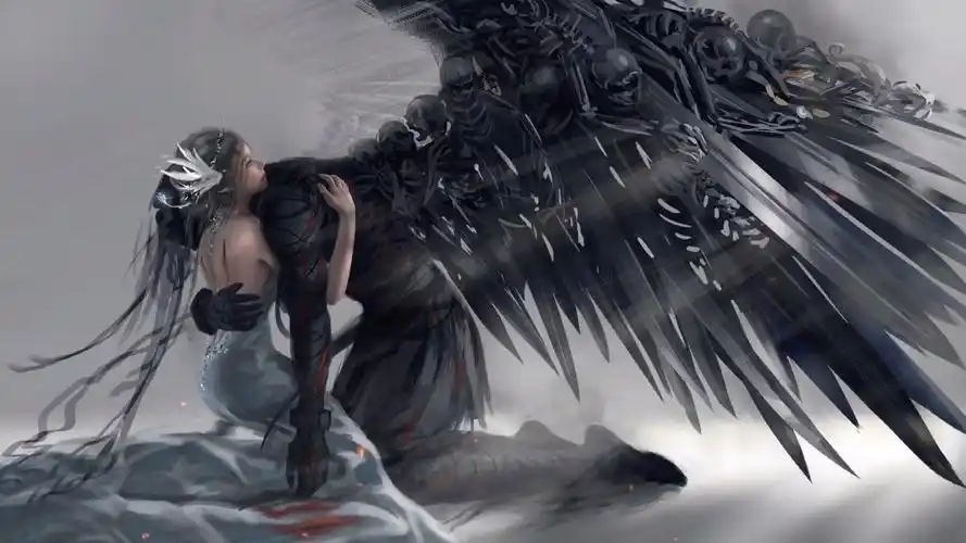 送你一张壁纸#鬼刀冰公主#插画