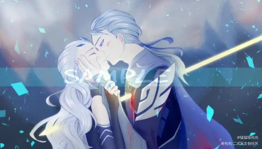 再不分彼此_寒星下的救赎铠露露娜铠王者荣耀铠露娜平涂王者荣耀小说