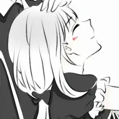 高冷邪魅动漫情侣头像高清高冷邪魅的黑白情头动漫两张分开