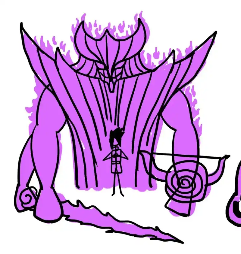 火柴人,须佐能乎,写轮眼儿童画  创意儿童画创意美术少儿美术简笔画