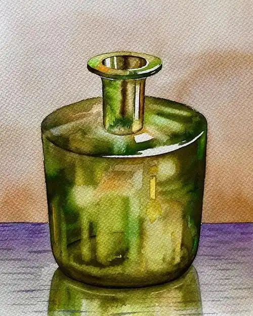 水彩玻璃的质感表现,爱上了这美妙的技法!_美术生微学堂_零二七艺考