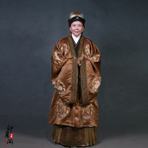 古装夫人影视红楼梦贾母同古代老太太老夫演出服民族服装
