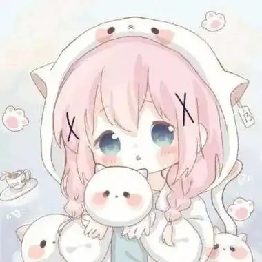 可爱呆萌女生图片卡通头像 卡通头像图片大全 -【爱个性】