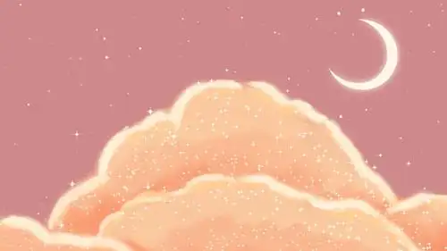 电脑壁纸 手绘 艺术壁纸 ins风可爱少女心油画质感手绘