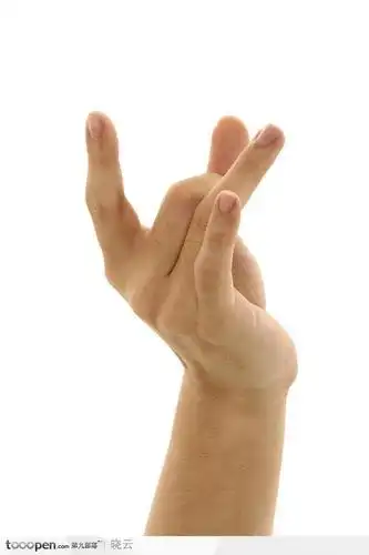 手势喻意-弹指