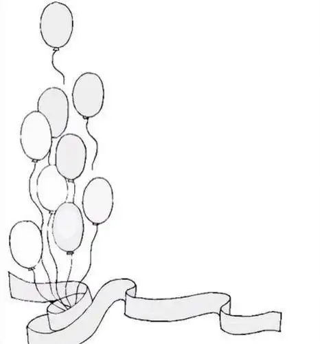 又简单又漂亮的封面画简笔画