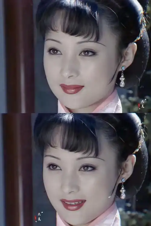 可能是从小学习京剧的缘故,蒋勤勤的眼神低垂却不涣散,也并不会给人一