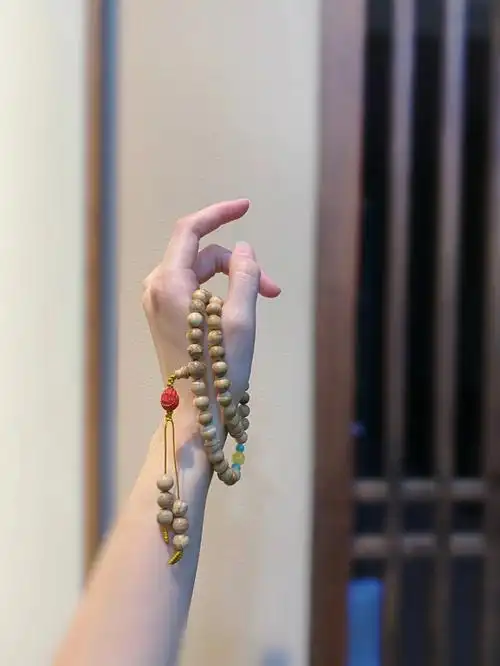 客订款香伴一生达拉干沉香佛珠手持珠