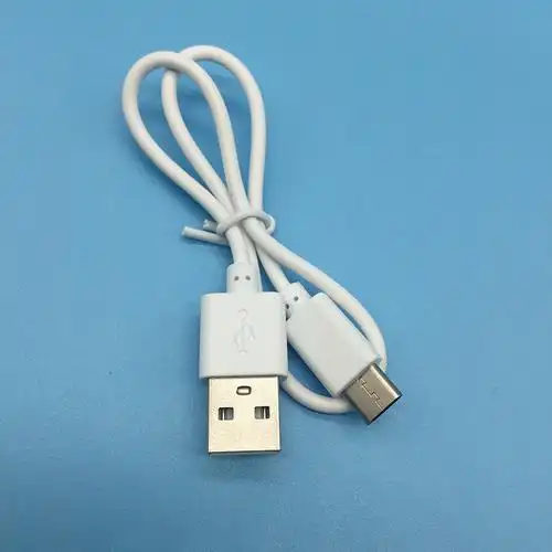 3米高品质usb转type-c充电线 白色1a环保typec手机数据线30cm
