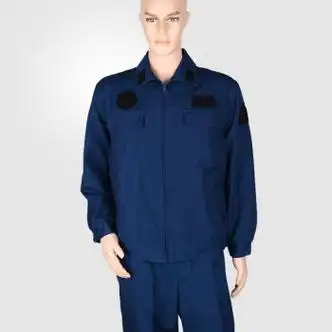 萝卜巴比14地勤工作服地勤服夏季工作服春秋14机务蓝色防油作训服工装