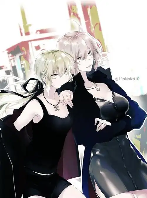 fategrandorder黑贞德达尔克黑saberalter
