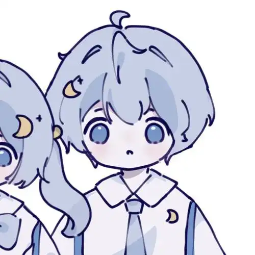 可爱情侣手绘动漫头像