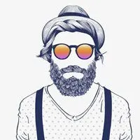 戴眼镜文艺大叔头像_微信头像图片大全