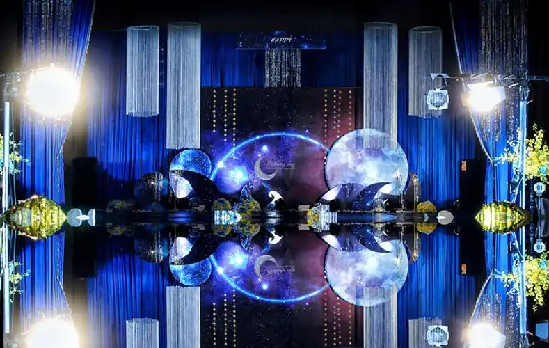 明明仔婚庆-西式主题创意婚礼《星空》