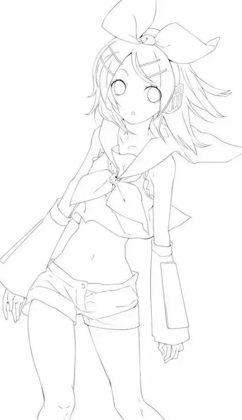 插画丨绘画丨手绘动漫线稿素描王氏教育集团