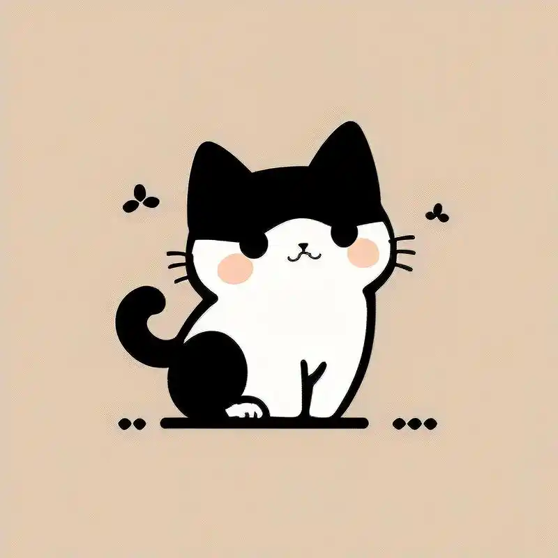 猫咪卡通头像93可爱萌宠系列
