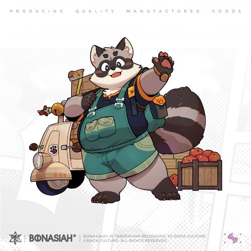 【售罄展示】助合帮帮忙 罗可·极速必达双层立牌 热卖 兽人furry