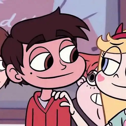 星蝶公主情侣头像