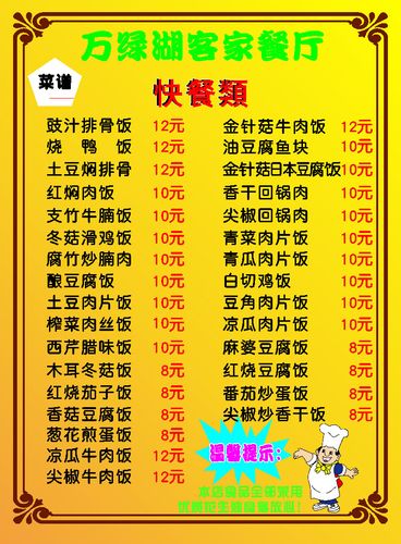 快餐盒饭菜谱大全(快餐100道菜谱大全)