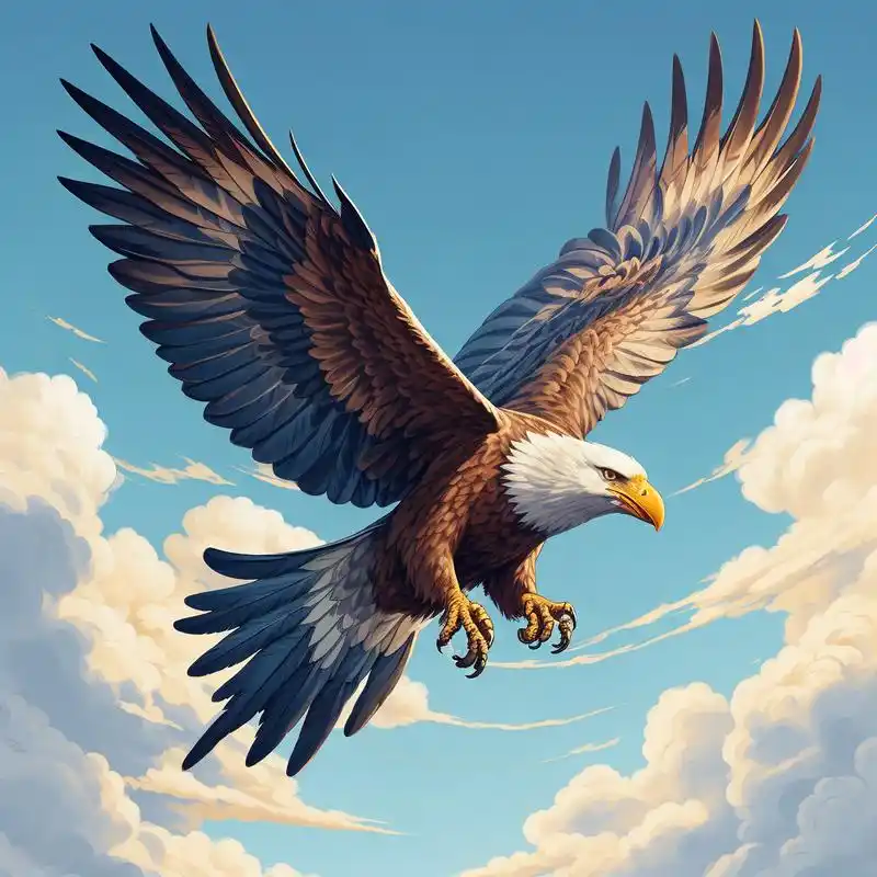 07霸气雄鹰,微信头像新选择!