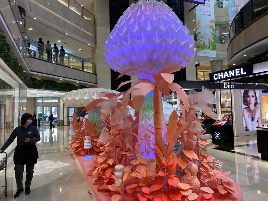 公共空间艺术装置 #动态灯光景观装置 #公共空间艺术装置合 - 兑趑